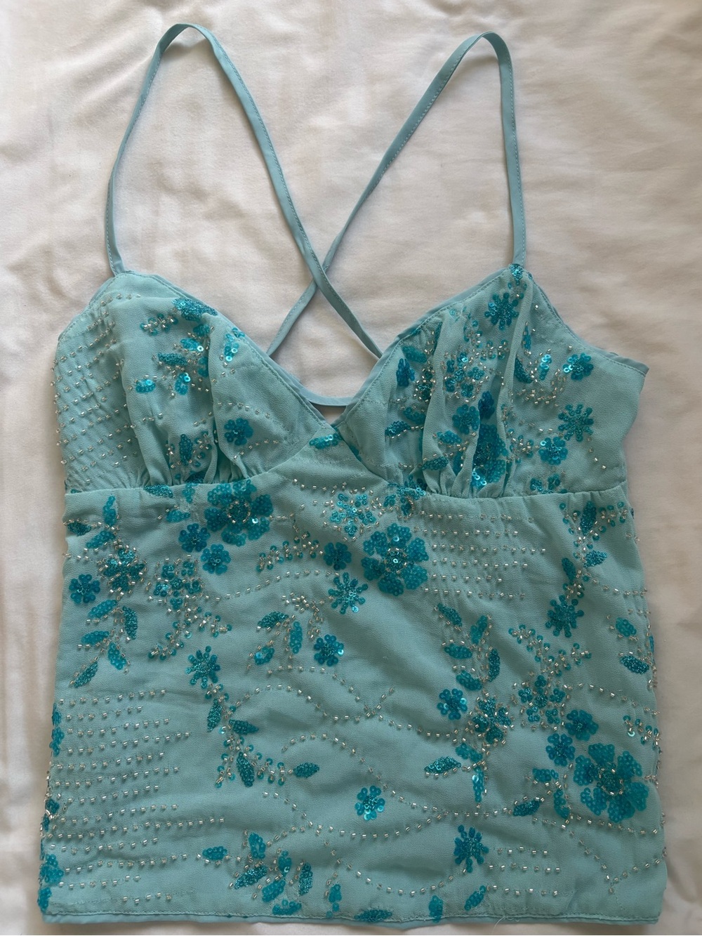 Shein Beaded Tank Top